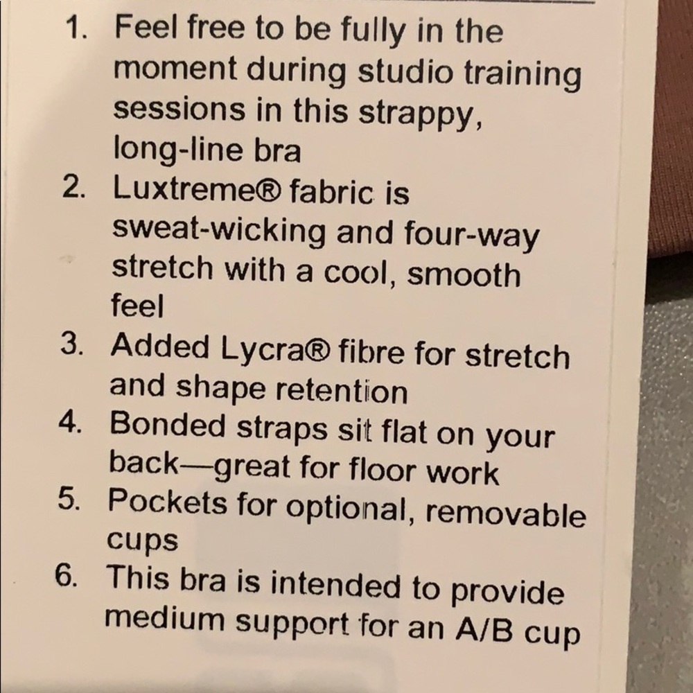 Lululemon Bra - Picture 4 of 4